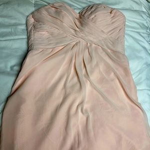 Pale pink BRAND NEW Bill Levkoff short prom dress